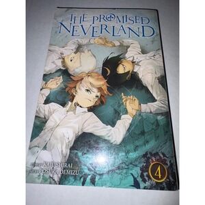 The‎ Promised Neverland Volume 4 Kaiu Shirai Manga Book Shonen Jump